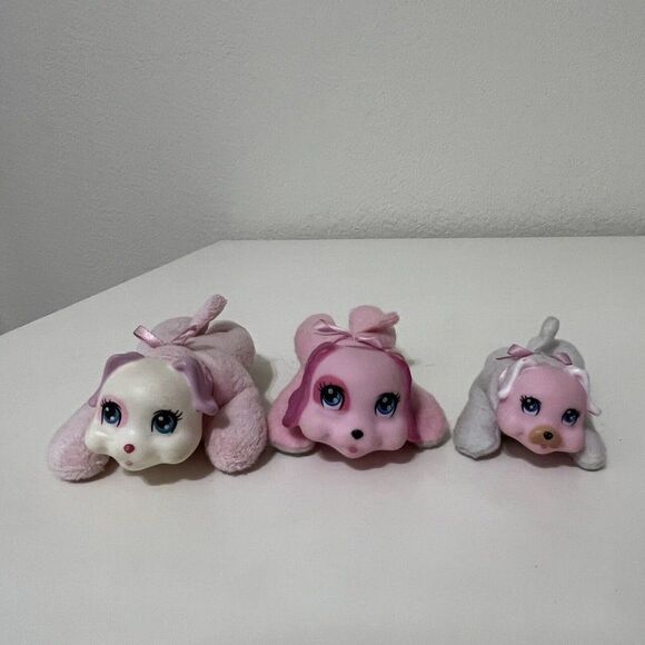 Puppy Surprise Baby Dog Puppies Lot of 7 Runt Barks Pink White Purple - Picture 8 of 10